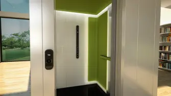 H300 Ascensore domestico gearless