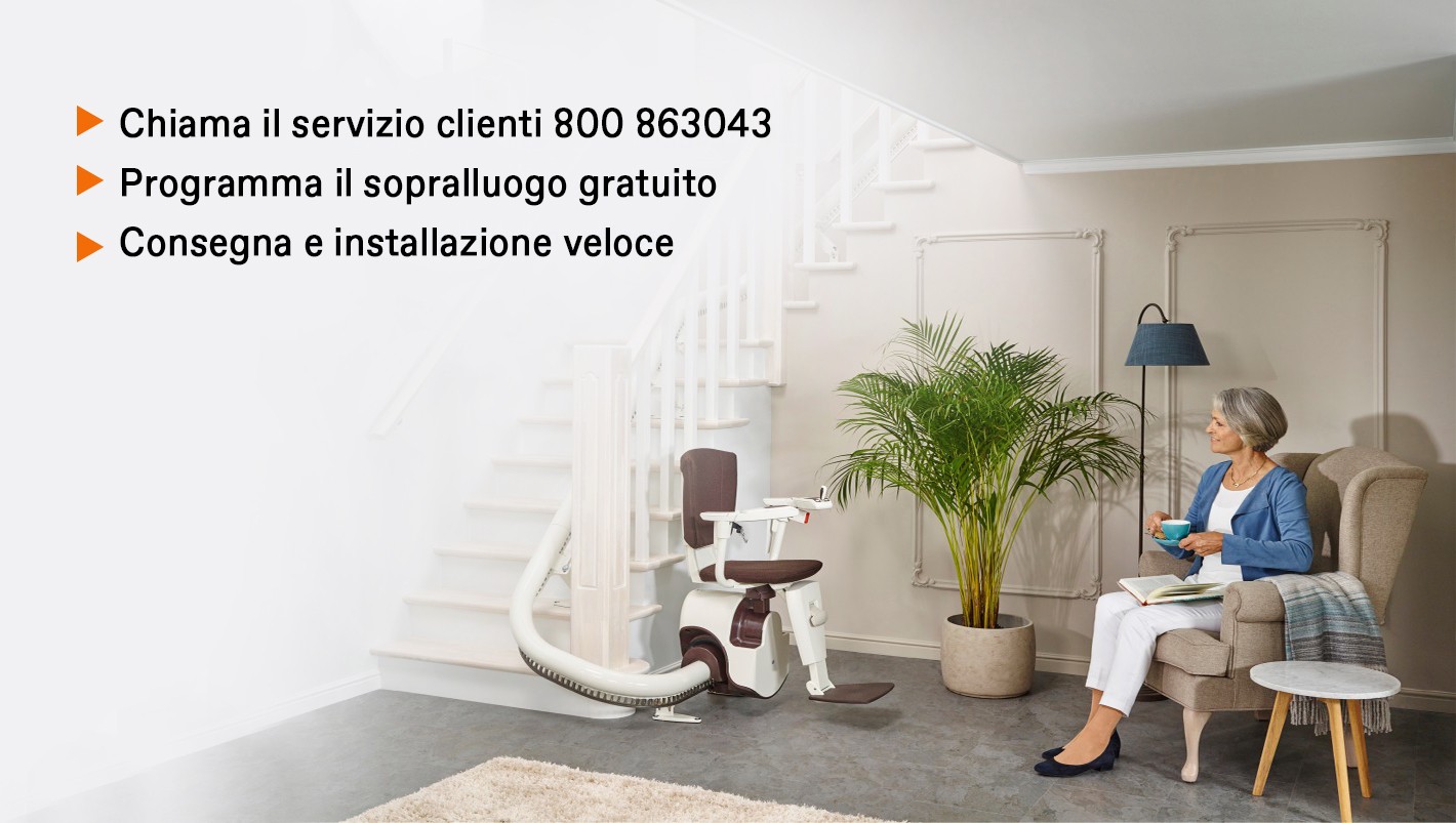Il tuo nuovo montascale TK Home Solutions