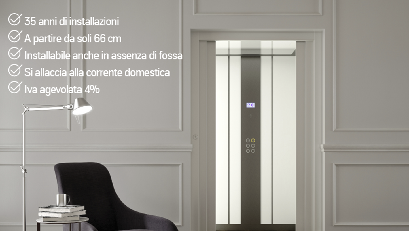 Il tuo nuovo miniascensore TK Elevator