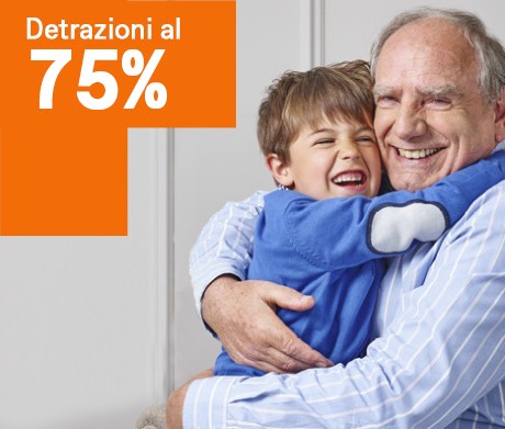 Detrazioni al 75%