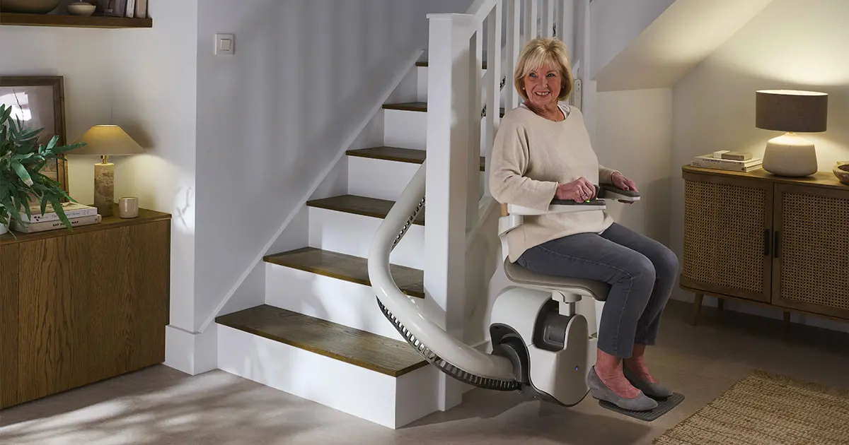 Salire e scendere scale con la Sedia Montascale TK Home Solutions